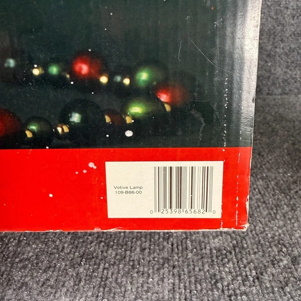 Vtg Pfaltzgraff Winterberry Votive‎ Lamp 109-B86-00 Christmas Candle Holder NIB